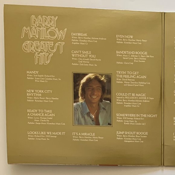 Barry Manilow Vinyl Lot: One Voice, Barry, If I Should Love Again, Greatest Hits - Picture 10 of 13